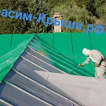 Фото №3 Покраска Крыши Дома в Ступино