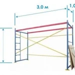 Леса строительные евро в аренду