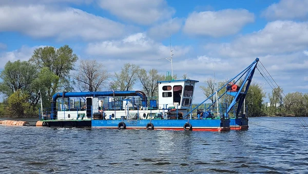 Фото Земснаряд дизельный фрезерный рыхлитель