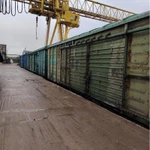 Фото №7 Перевалка груза, погрузка разгрузка вагонов полувагона ст Гатчина Т. Балтийскаяи