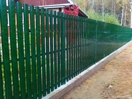 Фото Заборы из профлиста