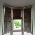 Фото №9 Римские шторы на пластиковые окна