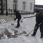 Фото №3 Уборка снега, наледи с кровли и территории. Вывоз снега.