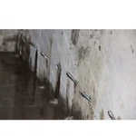 Фото №10 Устранение проседания дома, укрепление фундамента без копки