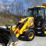 Экскаватор - Погрузчик JCB 3CX. Гидромолот