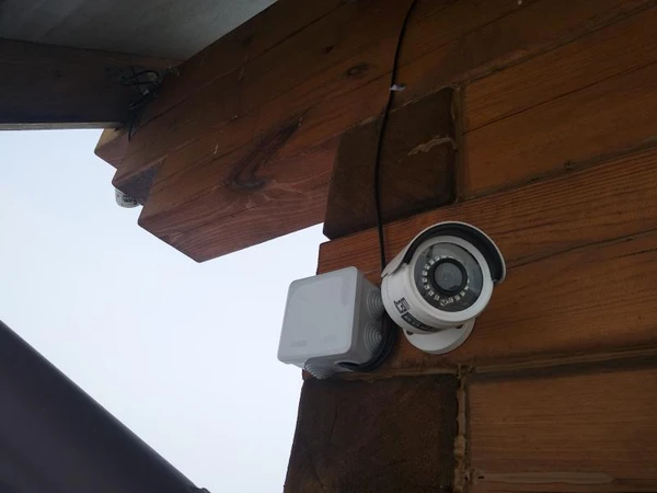 Фото Установка аналогового АHD видеонаблюдения