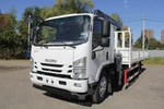 фото Бортовой автомобиль на шасси Isuzu Elf 4х4, 190 л.с, борт 6 м, с КМУ 5 т