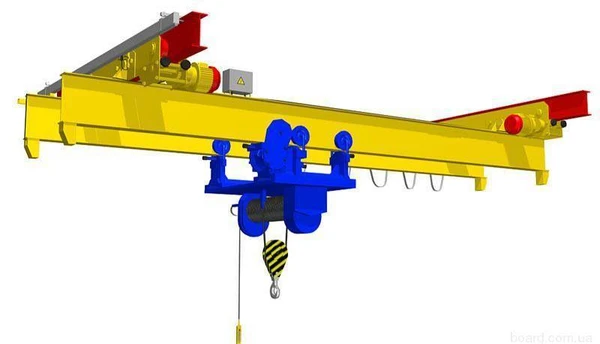 Фото Кран-балка опорная, подвесная и консольный кран