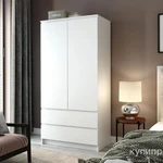 Фото №2 Новые белые шкафы и камоды.