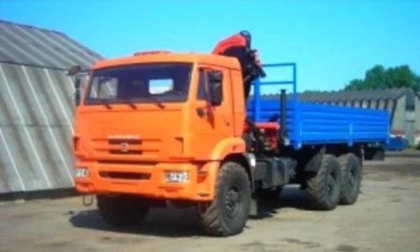 Фото КАМАЗ-43118 с манипулятором Fassi F175A.22