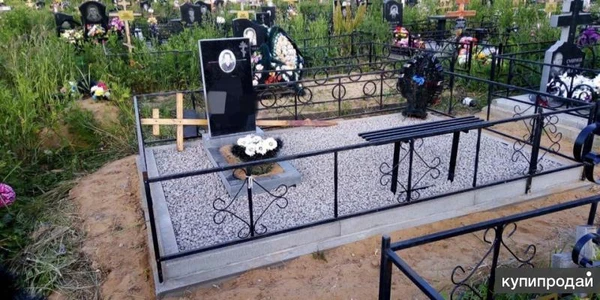 Фото Щебень и песок , грунт для облагораживания могилы