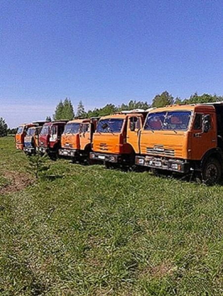 Фото Аренда самосвалов 10-40т вывоз мусора. Экскаватор погрузчик