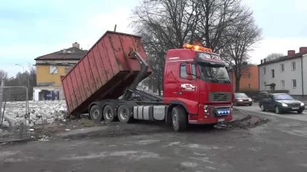 Фото Вывоз мусора контейнер 27 кубов