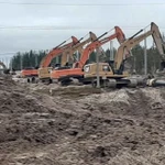 Фото №3 Аренда экскаватора, бульдозера, катка, погрузчика