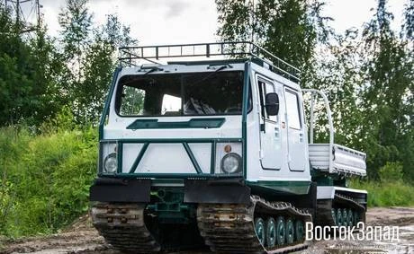 Фото Вездеход-амфибия Hagglunds BV-206 Лось мультилифт