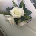 Фото №3 Свадебные украшения на авто Сердце