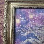 Фото №5 Картина крестиком "Сказочный Единорог"