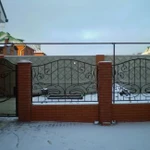 Фото №2 Кованые заборы, ворота, калитк, навесы