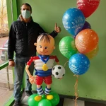 Фото №22 Гелиевые Шары. Доставка.Оформление шарами Фигуры из шаров
