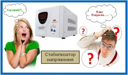 Фото Подбор и установка стабилизатора напряжения и пр