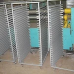 Фото №3 Стеллажи шпилька из нержавейки, шкафы из нержавеющей стали.