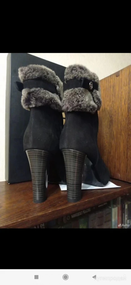 Фото Продаю новые зимние полусапожки 3500 р