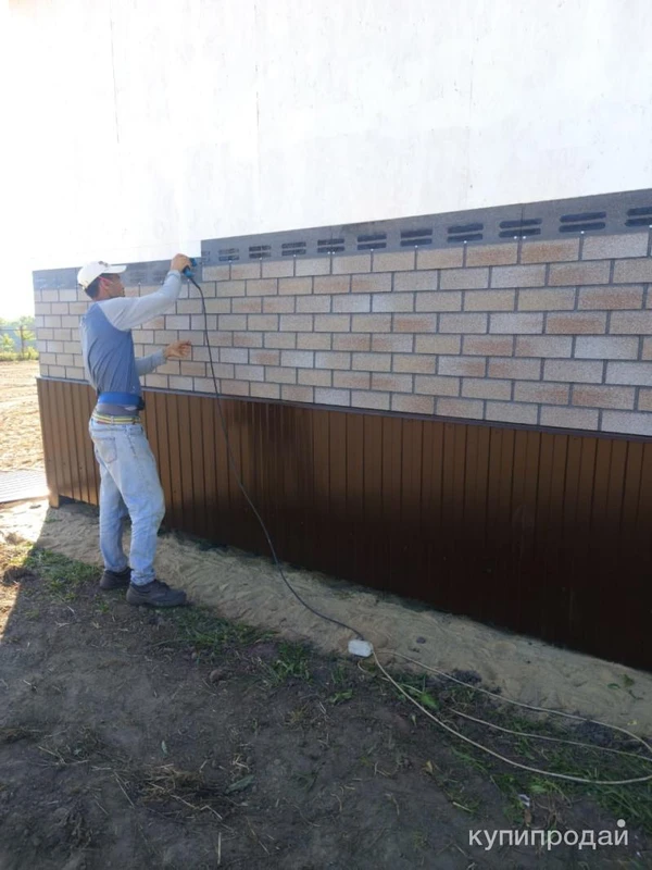 Фото Строительная бригада дома, заборы, кровля