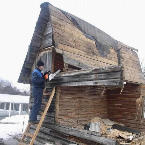 Фото Демонтаж дачных домов 