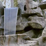 Ландшафт Камень водопад арт-бетон ремонт квартир