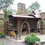 Фото №3 Беседки .Барбекю.Казан печь. Коптильная