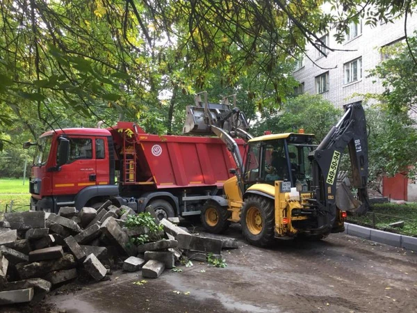 Фото Экскаватор погрузчик в аренду Петергоф 