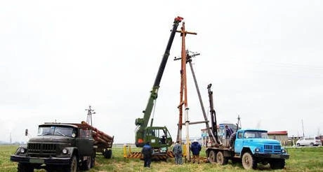 Фото Строительство сетей ЛЭП, СИП, укладка кабеля.