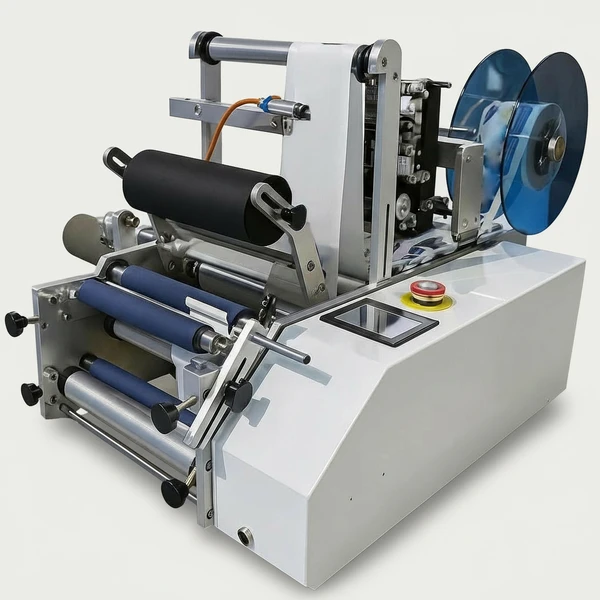 Фото Этикетировочный автомат для цилиндрических бутылок ЭН00.04