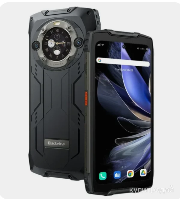 Фото Blackview Смартфон BV9300 PRO 24/256 ГБ， 24/256 ГБ, черный новинка 2024 года