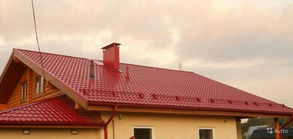 Фото Монтаж кровли.