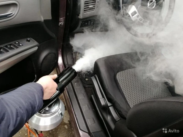 Фото Чистка салонов авто сухим туманом