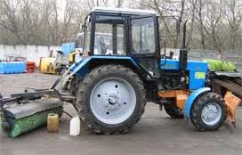 Фото Подметание Трактор МТЗ