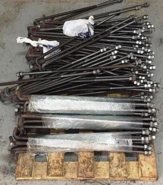 Фото Изготовление закладных деталей для фундамента из стали