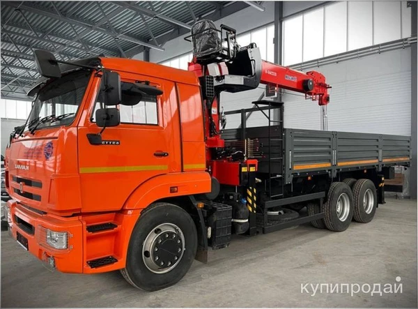 Фото Бортовой КамАЗ 65115-3094-48(ЮГ) с КМУ Kanglim KS1256G-II TOP