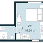 Фото №8 1-к квартира, 16 м2, 2/4 эт.