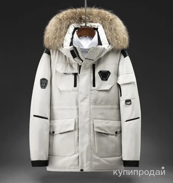 Фото Куртка мужская зимняя парка. Новая