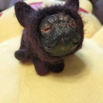 Фото №2 Французский бульдог ручной работы