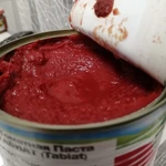 Фото №3 паста томатная TabiaT 800гр ж/б