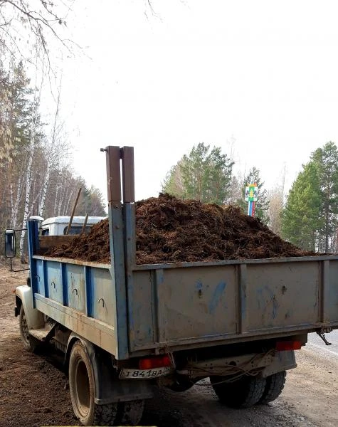 Фото ДРОВА,  ГРАВИЙ, ГРУНТ, ПЕСОК, ОПИЛКИ, ЗЕМЛЯ, НАВОЗ  