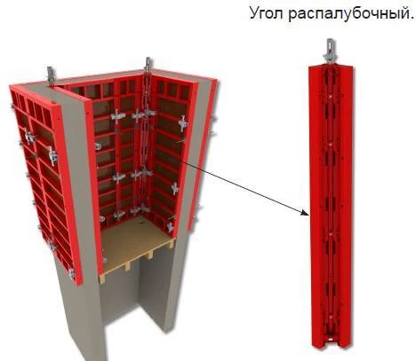 Фото Опалубка лифтовых шахт