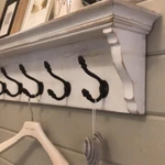 Фото №10 Вешалка настенная в прихожую кантри или прованс