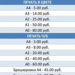 Печать чертежей и проектов в форматах А4 - А0+