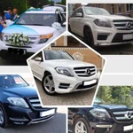 Авто на свадьбу Мерседес GLK, GL,Форд, Порше коен