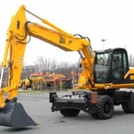 Аренда экскаватора колесного JCB 160