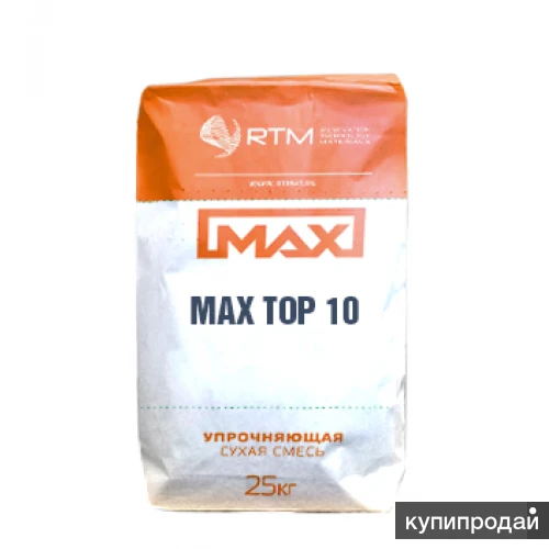 Фото МАХ TOP 10 SL самовыравнивающийся состав для стяжки, пола